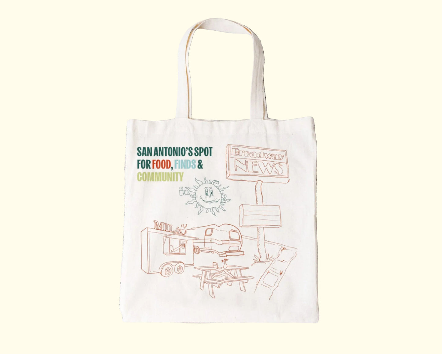 Broadway News Tote Bag
