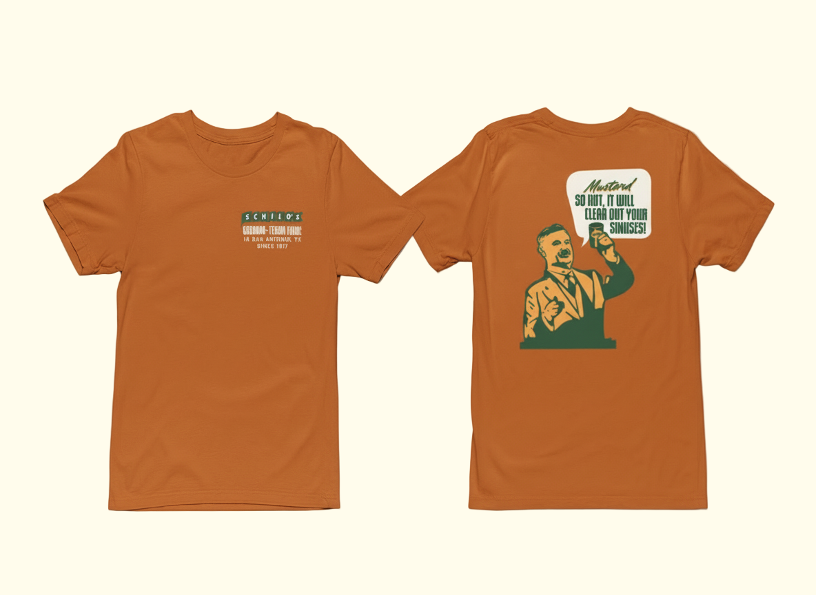 Schilo's Hot Mustard Shirt